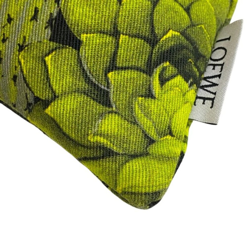 Loewe Cactus Pattern Drawstring Pouch Black - image 4